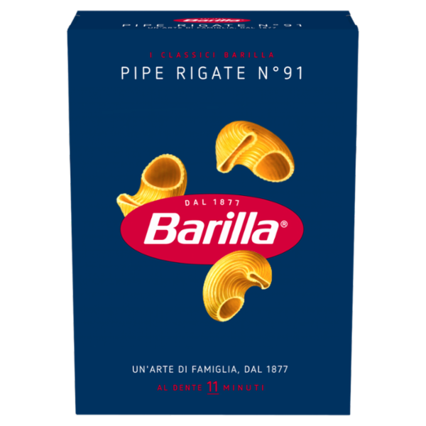 Barilla Pasta Pipe Rigate n.91 500g