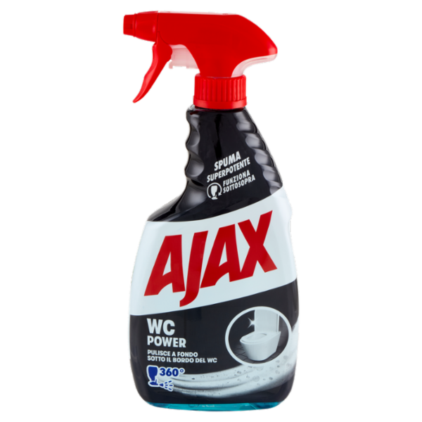 Ajax detersivo Spray 360° WC Power 600 ml