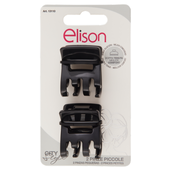 elison City Style Pinze Piccole Denti Doppi 2 pz