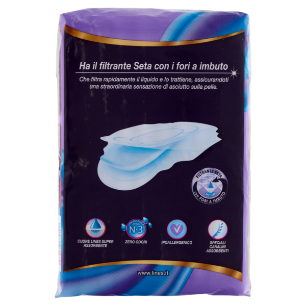 Lines Seta Sottile con ali ripiegato 20 pz