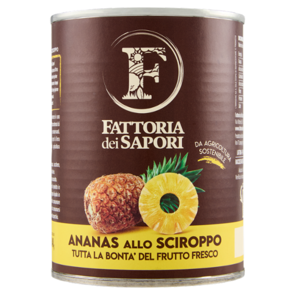 Fattoria dei Sapori Ananas allo Sciroppo 565 g