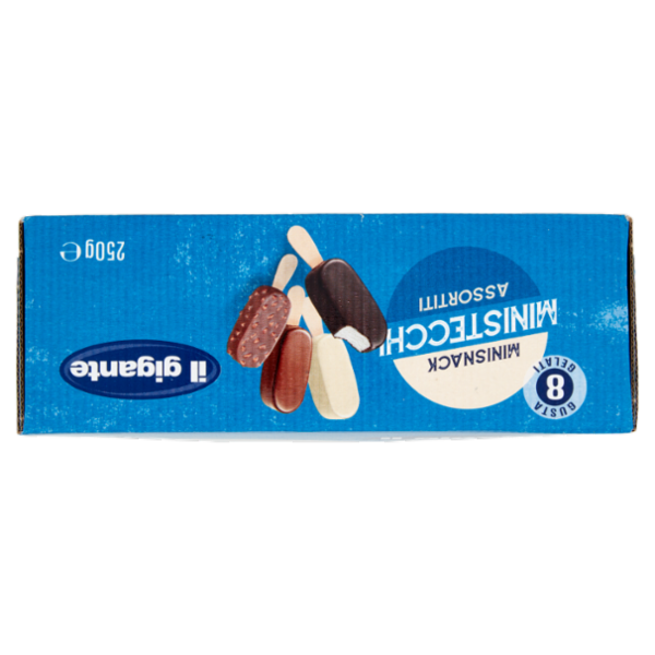 IL GIGANTE Ministecchi Assortiti 8 x 31 g