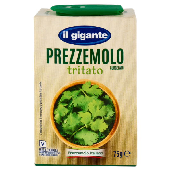 IL GIGANTE Prezzemolo tritato Surgelato 75 g