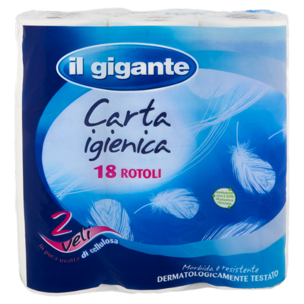 IL GIGANTE Carta igienica Rotoli 18 pz