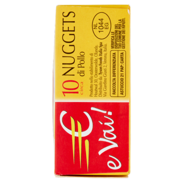 € e Vai! circa 10 Nuggets di Pollo 180 g
