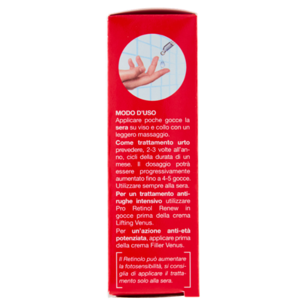 Venus Lab Pro Retinol Renew 90 mg Concentrato Molecolare Riparatore Notte 30 mL