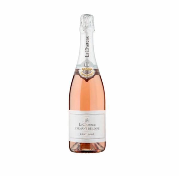 La Cheteau Spumante Cremant Loire Brut Rose' 75 cl