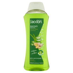 Jacklon Bagno Doccia Con Gel D'Aloe e Zenzero 1000 Ml