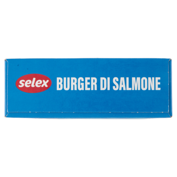 Selex Fish Burger di Salmone Surgelato 2x80 g