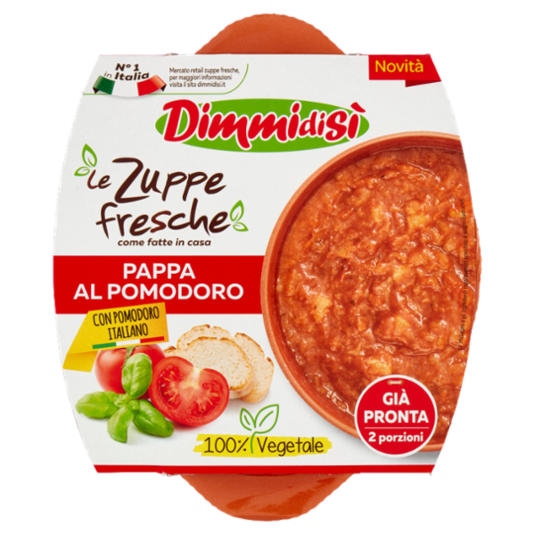 DimmidiSì le Zuppe fresche Pappa al Pomodoro 620 g