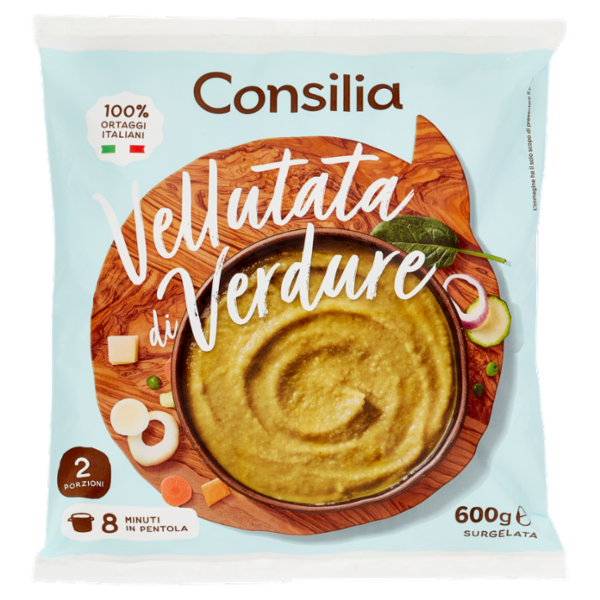Consilia Vellutata di Verdure Surgelata 600 g