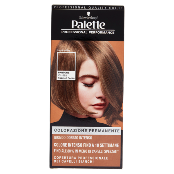 Palette Pantone 17-1052 Roasted Pecan Biondo Dorato Intenso