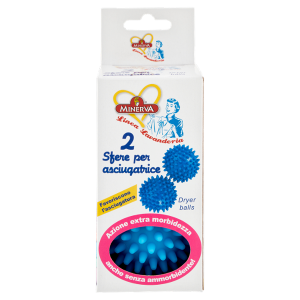 Minerva Linea Lavanderia 2 Sfere per asciugatrice