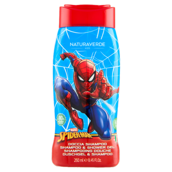 Naturaverde Kids Doccia Shampoo Marvel Spider-Man 250 ml