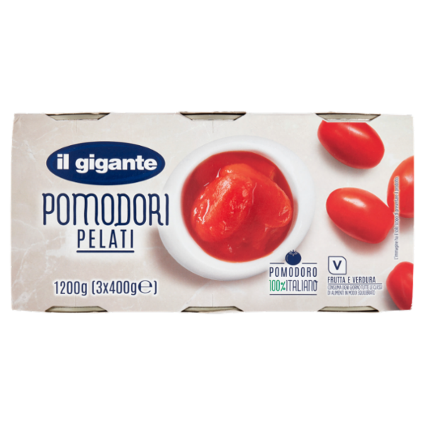 IL GIGANTE Pomodori Pelati 3 x 400 g