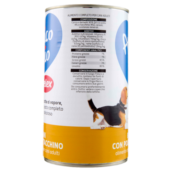 Selex Amico Mio Bocconi per Cane con Pollo e Tacchino 1,25 kg