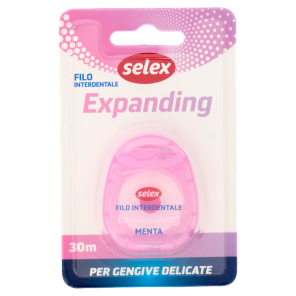 Selex Filo Interdentale Cerato Expanding Menta 30 m
