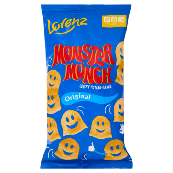 Lorenz Monster Munch Original Snack a base di Patatine 75 g