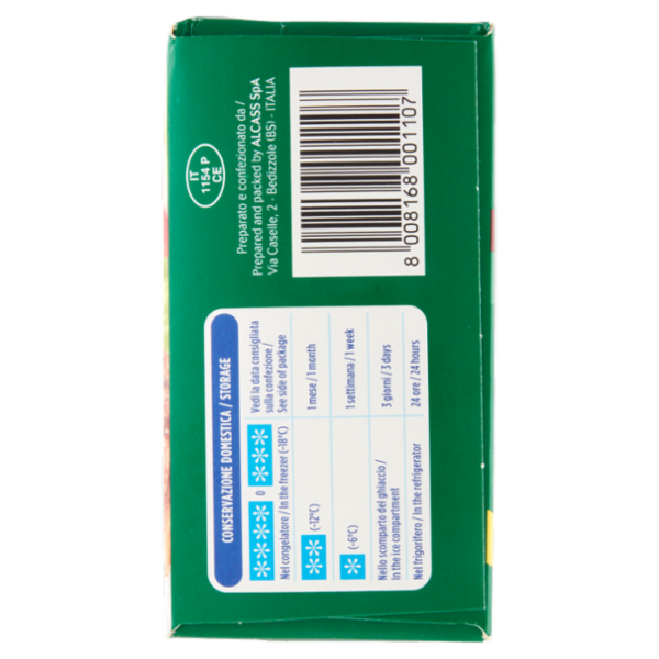 Amica Natura Bovino 10 Hamburger di Carne Bovina 10 x 75 g