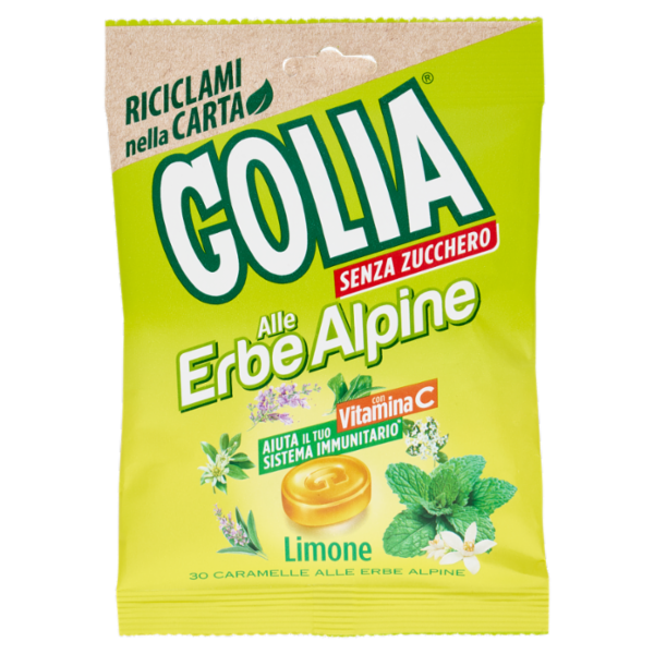 Golia alle Erbe Alpine Limone 60 g