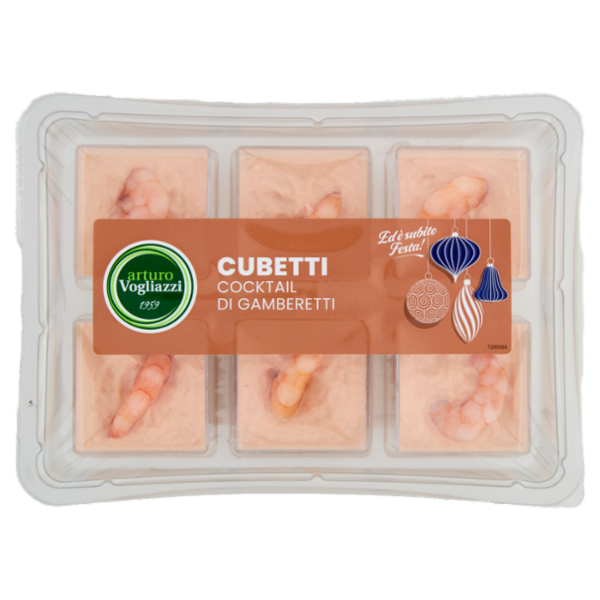 arturo Vogliazzi Cubetti Cocktail di Gamberetti 270 g