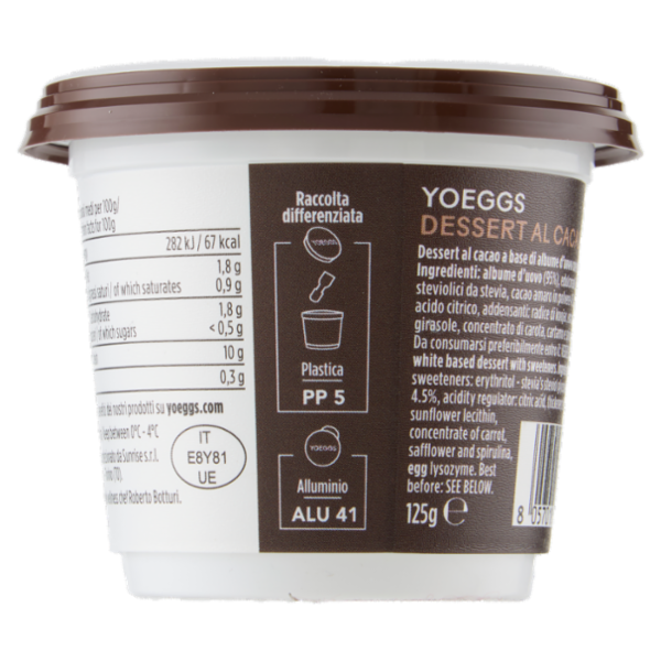 Yoeggs Dessert Cacao 125 g