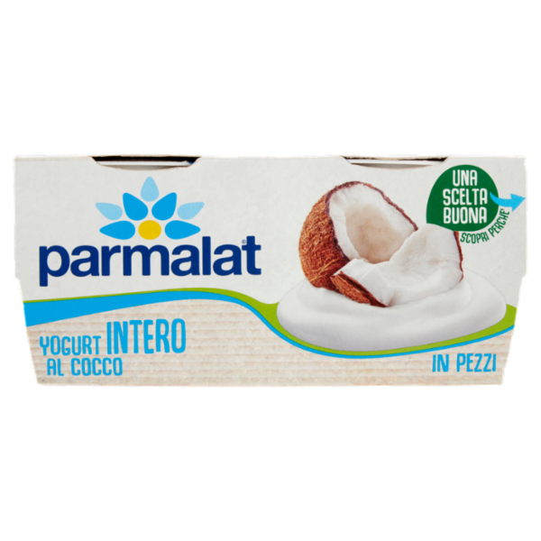 parmalat Yogurt Intero al Cocco in Pezzi 2 x 125 g