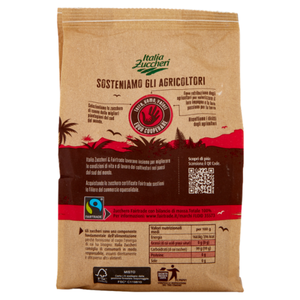 Italia Zuccheri Demerara Zucchero Grezzo di Canna 500 g