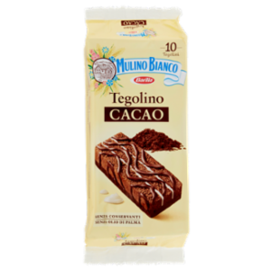 Mulino Bianco Tegolino Cacao Merenda Senza Additivi Conservanti 350 g