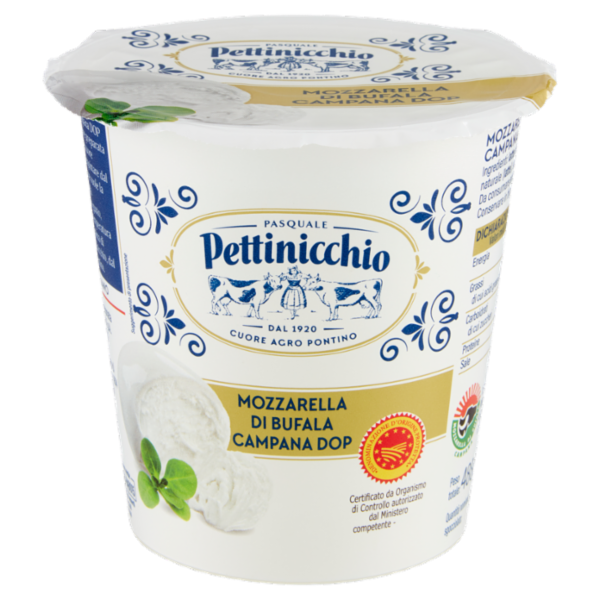 Pettinicchio Mozzarella di Bufala Campana DOP 180 g