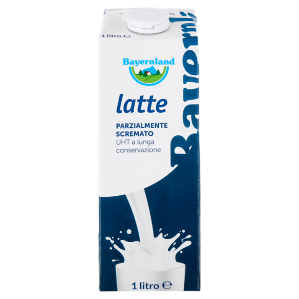 Bayernland latte Parzialmente Scremato UHT a lunga conservazione 1 litro