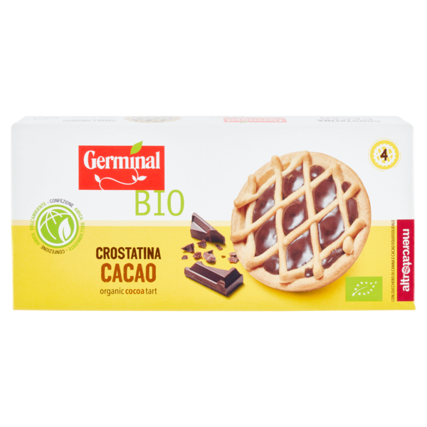 Germinal Bio Crostatina Cacao 4 x 45 g