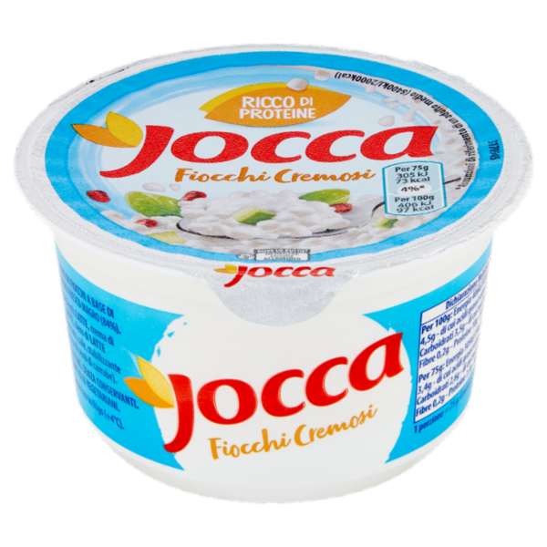 Jocca fiocchi di latte a base di formaggio fresco magro - 175 g