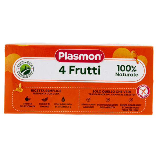 Plasmon Omogeneizzato 4 Frutti 2 x 80 g