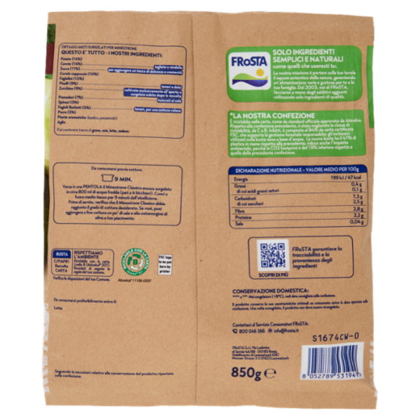 FRoSTA i Minestroni Classico 850 g