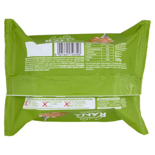 Giovanni Rana Lasagne Primavera Verdure e Hummus di Ceci 350 g