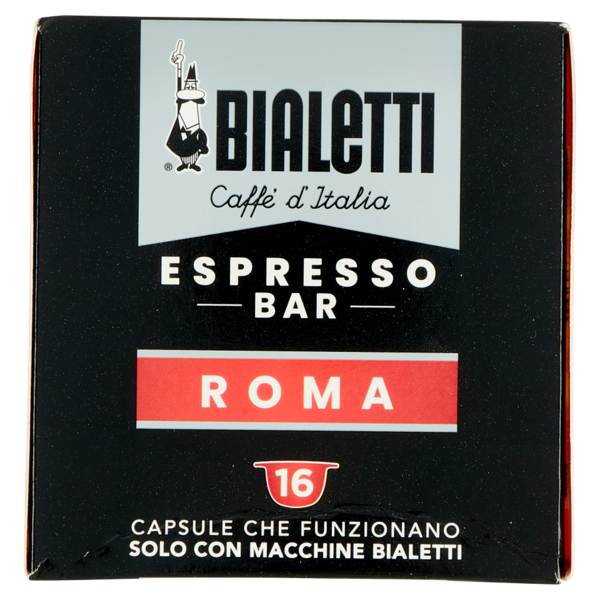 Bialetti Caffè d'Italia Espresso Bar Roma 16 Capsule 112 g