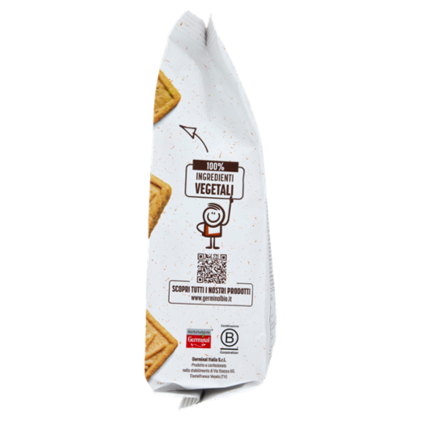 Germinal Bio Buoni per Natura Biscotti Integrali Avena 300 g