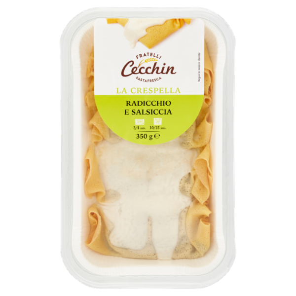 Cecchin la Crespella Radicchio e Salsiccia 350 g