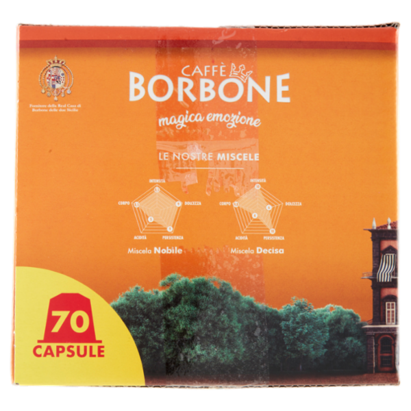 Caffè Borbone Miscela Decisa Capsule Compatibili Nespresso* 70 x 5 g