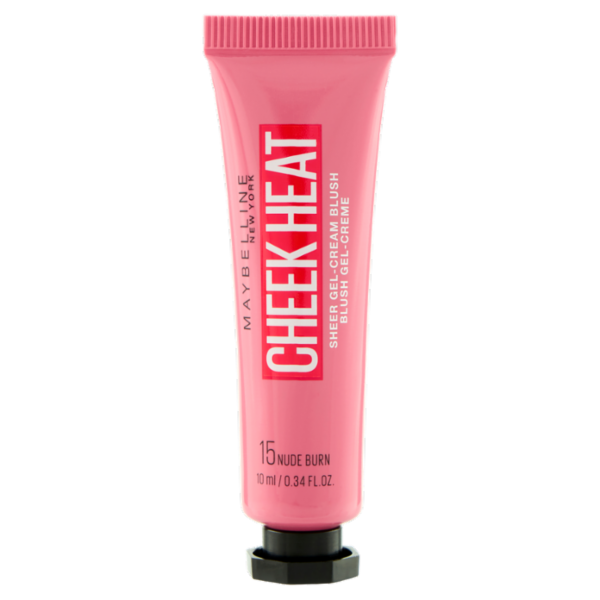Maybelline New York Blush in crema Cheek Heat, 15 Nude Burn, 10 ml