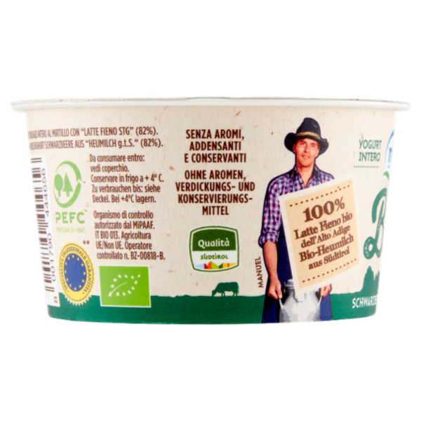 mila Bio Yogurt Intero Mirtillo 150 g