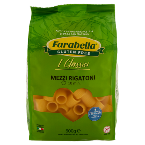 Farabella Gluten Free I Classici Mezzi Rigatoni 500 g