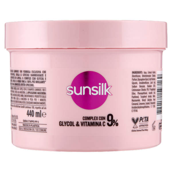 sunsilk Luminous 100 Maschera 440 ml