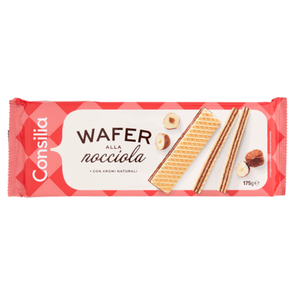 Consilia Wafer alla Nocciola 175 g