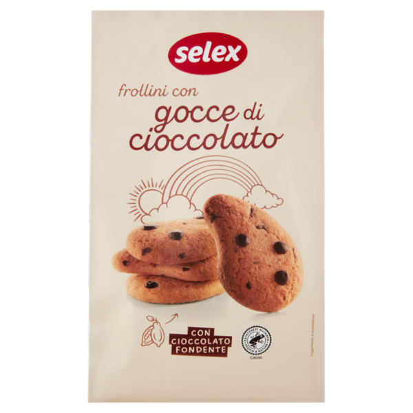 Selex Frollini con Gocce di Cioccolato 350 g