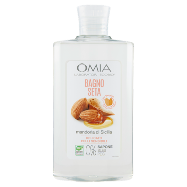 Omia Laboratori Ecobio Bagno Seta mandorla di Sicilia Delicato 400 ml
