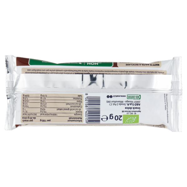 Matt Sandwich Choco Bio 20 g