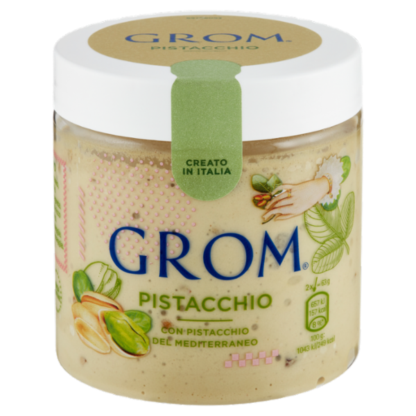 Grom Pistacchio con Pistacchio del Mediterraneo 289 g