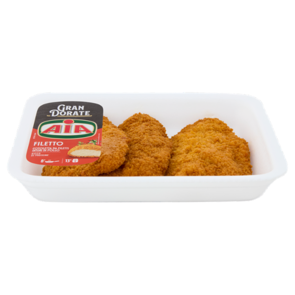 Aia Gran Dorate Filetto Cotoletta da Filetti Interi di Pollo 0,280 kg
